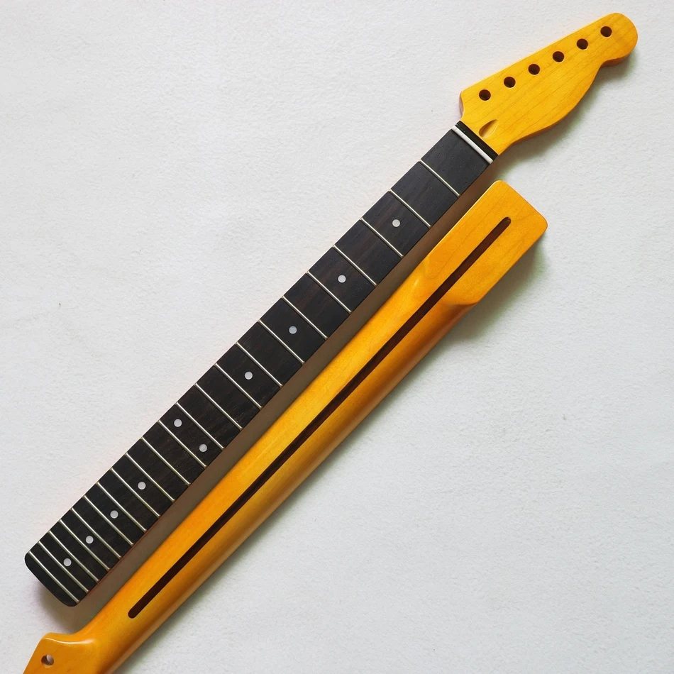 

Sell HOT 22 fret Nitro finished guitar neck Vintage color DIY tl guitar necks