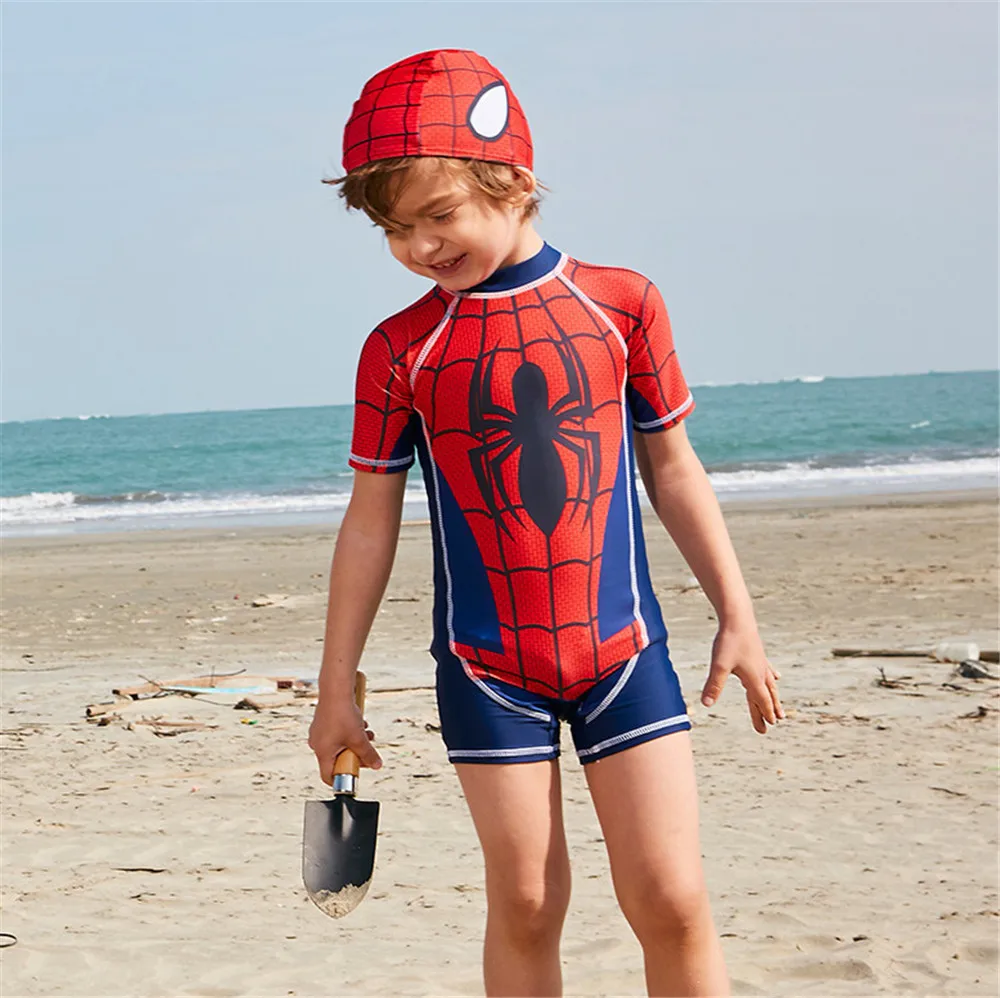 Косплей костюмы Человека-паука Пикачу Косплей детская одежда Купальники боди 3D принтин Человек-паук комбинезоны