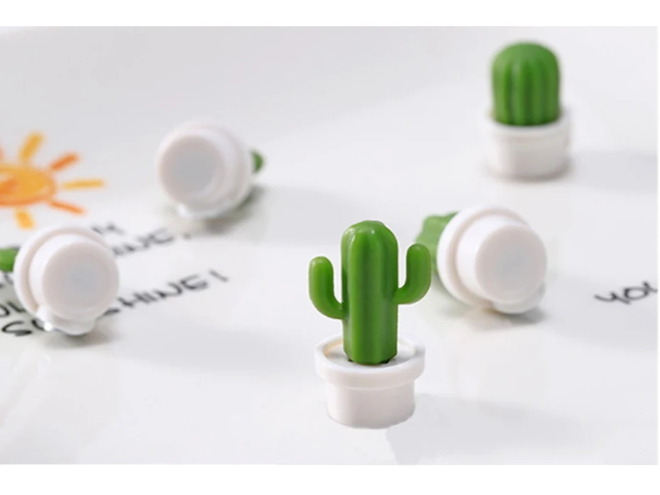 Mini Succulent Plant magnets for refrigerators for Kitchen 08