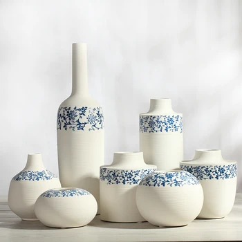 

Vase Decoration living room modern minimalist porcelain decorations Home Furnishing soft decoration flower decoration