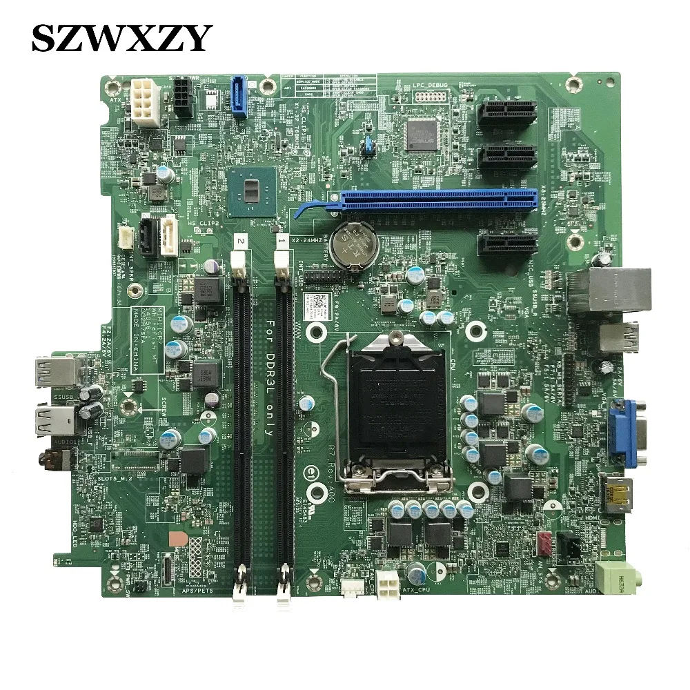 Для DELL 3040 MT для рабочего стола материнской платы CN 0TK4W4 TK4W4 LGA 1151 DDR4 14056 1 полностью