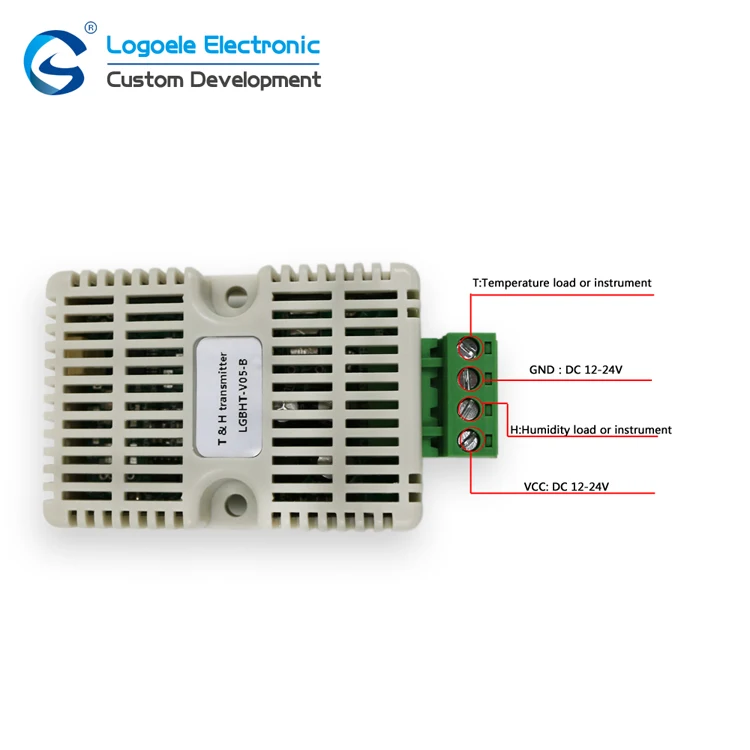 Температура и влажности датчика обнаружения Передатчик изоляции сигнала RS485 0-5V 0-10В 4-20mA выходной сигнал
