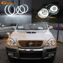 For Hyundai Terracan 2001 2002 2003 2004 2005 2006 2007 Excellent CCFL Angel Eyes Ultra bright illumination Angel Eyes kit