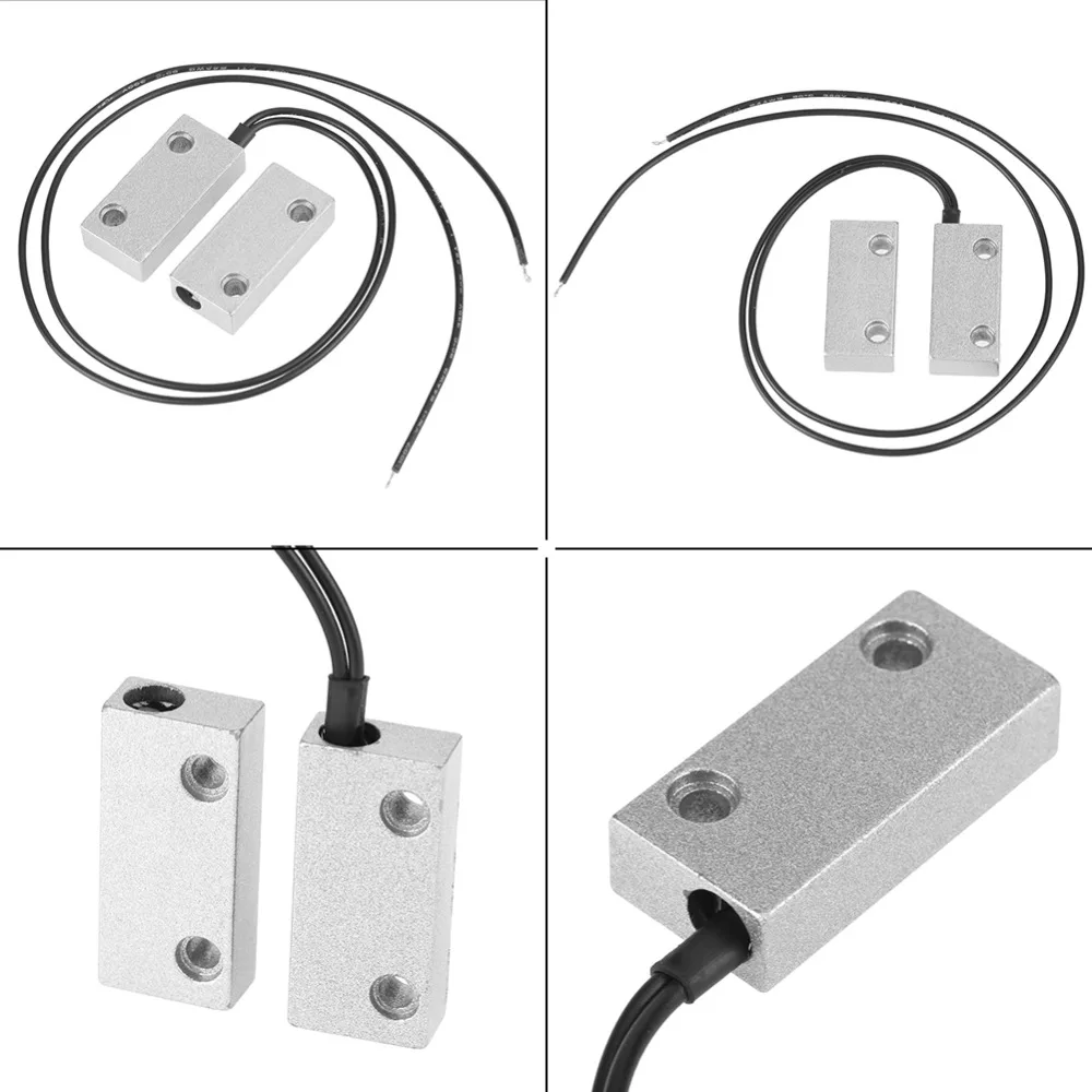 Пара нормально закрытого магнитного окна двери безопасности сигнализации переключатель металлический корпус