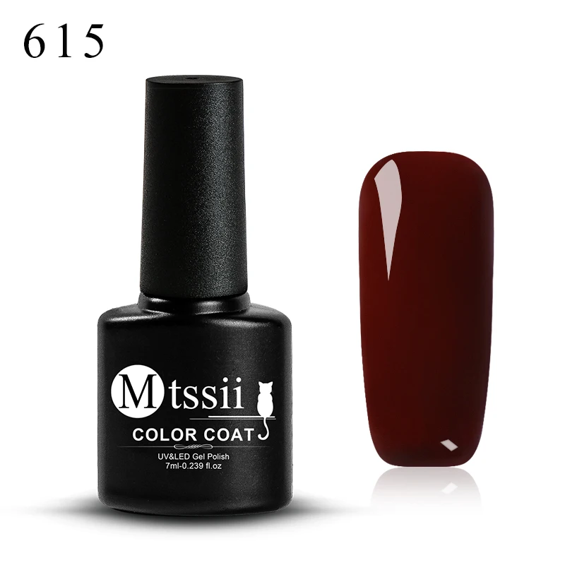 Mtssii 148 цветов 7 мл замачиваемый матовый эмалированный Гель-лак Светодиодный УФ-гель для ногтей лак основа верхнее покрытие дизайн ногтей маникюр - Цвет: BW2313