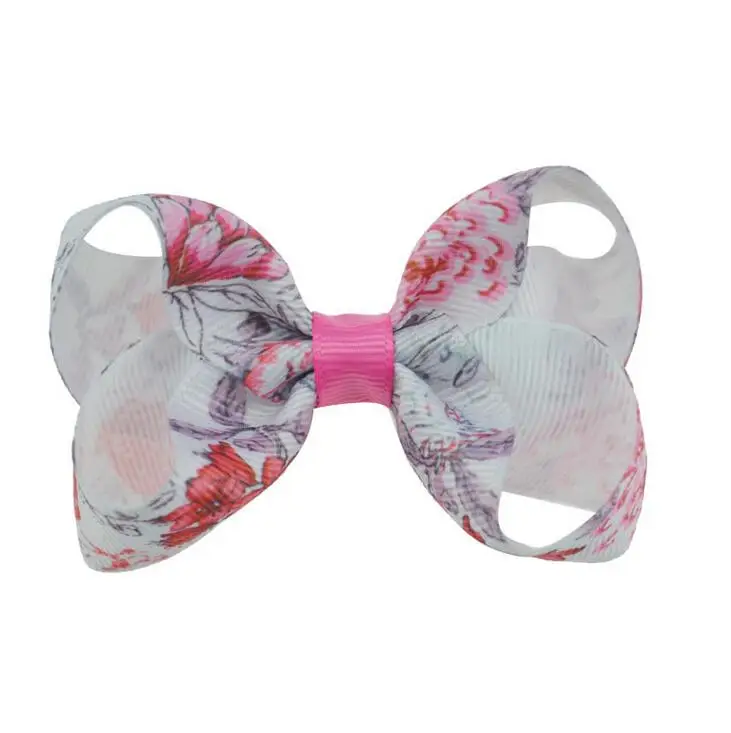 printing ribbon twisted hairbow5
