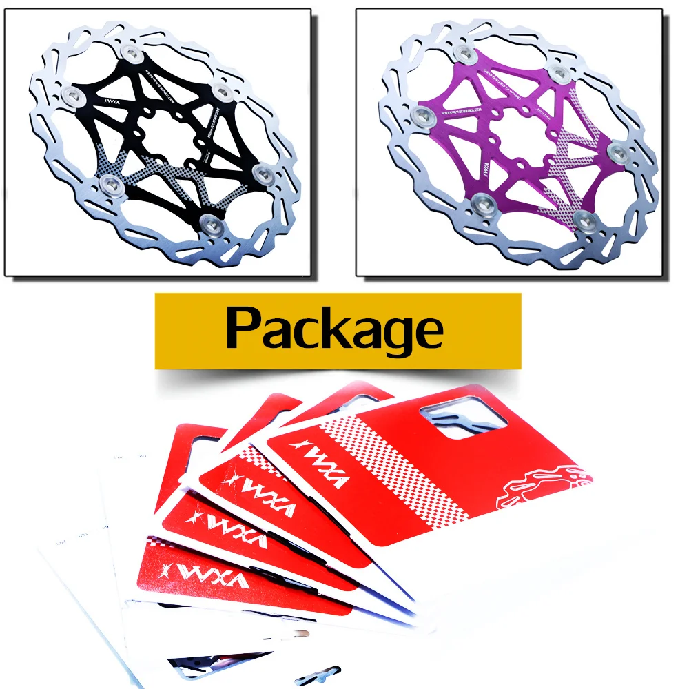 VXM велосипедный тормоз 160 мм/180 мм/203 мм Дисковый Тормоз MTB DH дисковые роторы гидрические тормозные колодки поплавок многоцветный ТОРМОЗНЫЕ КОЛОДКИ ЗАПЧАСТИ для велосипеда