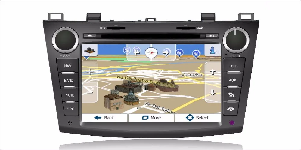 Perfect Liandlee Car Android Multimedia Stereo For Mazda 3 / VX-1 2010~2013 Radio CD DVD Player GPS Nav Navi Map Navigation Audio Video 16