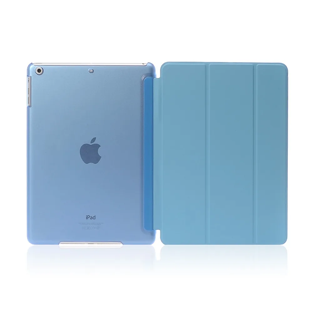 Ultra Slim Coque For iPad Air Case Magnetic Stand A1474 A1475 A1476 PVC+TPU Stand Case for iPad Air 1 Smart Flip Cover 9.7''  (2)