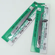 2 шт./лот промышленные Изогнутые Пинцет Набор для серебро наращивание ресниц Gooi Нержавеющая сталь Когтерез Комплект Пинцет Ножи