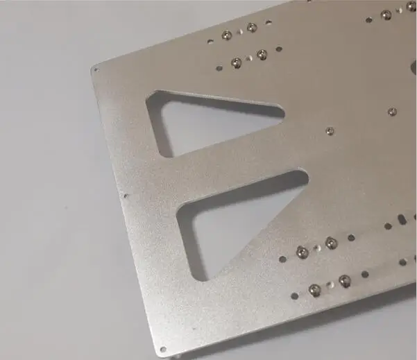 DIY большой размер Prusa i3 RepRap 3d принтер обновленый алюминиевый сплав с подогревом кровать Монтажная пластина Y каретка XL 300x200 мм