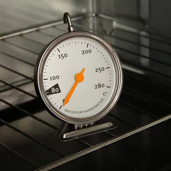 

Stainless Steel Baking Tools Kitchen Oven Thermometer Food Meat Dial Oven Dedicated Mechanical Baking Thermometer F20172799