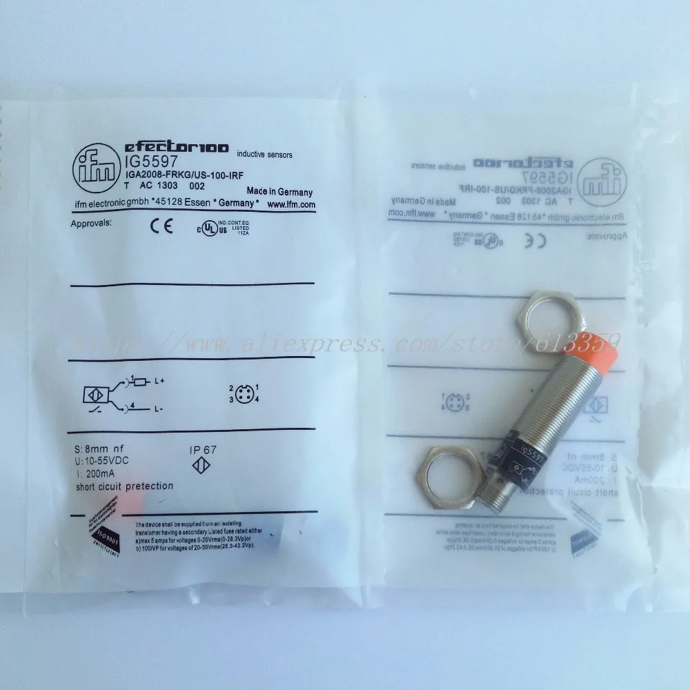 

IG5597 Inductive Proximity Switch Sensor IFM New High Quality Quality Assurance