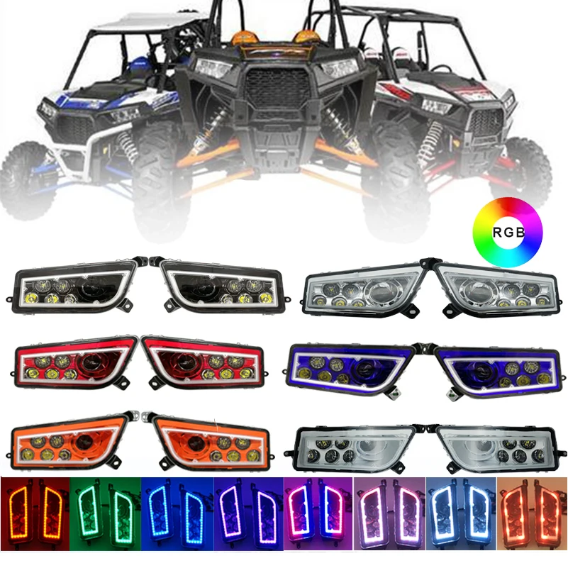 

Светодиодные фары для квадроциклов Polaris RZR XP 1000, 1 пара