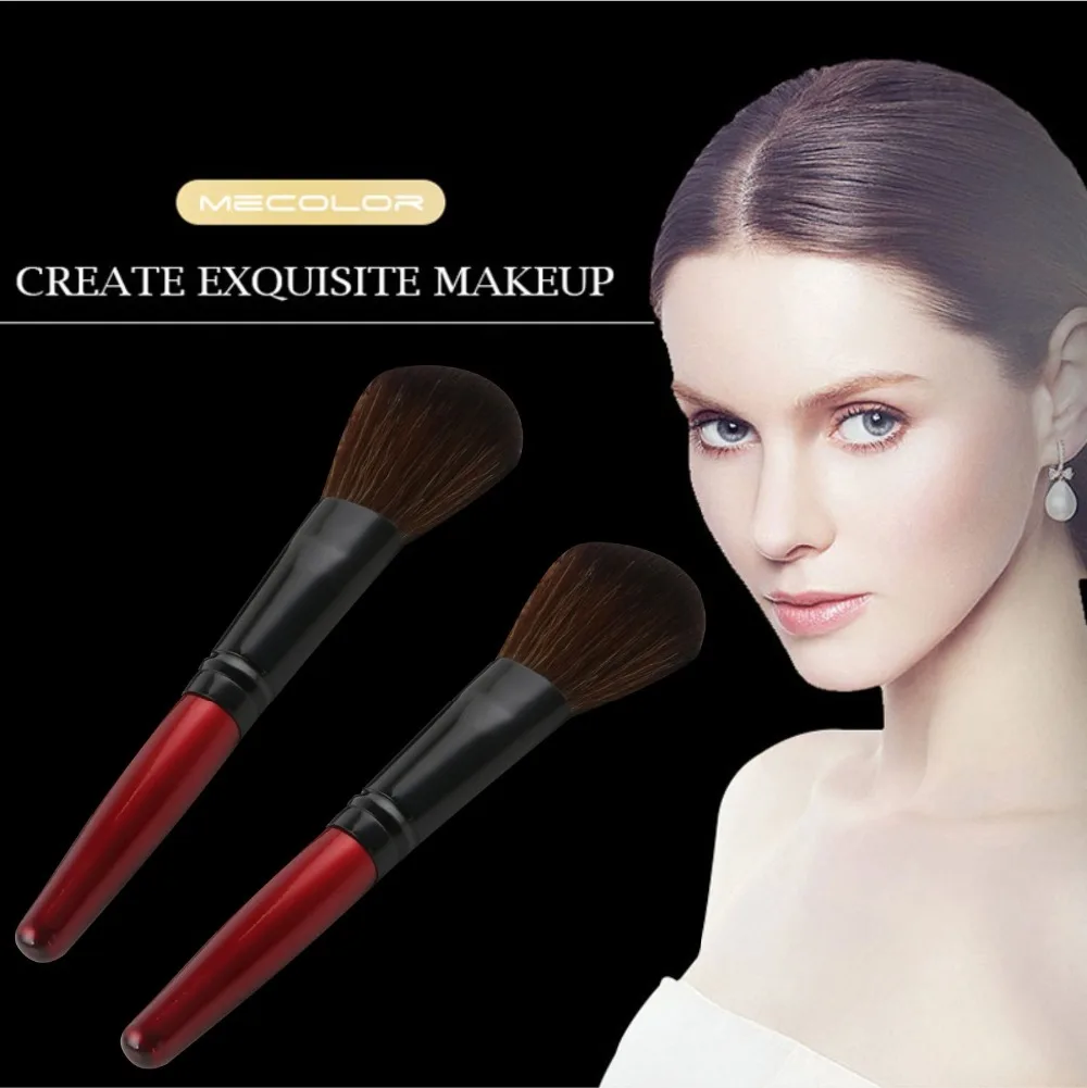 Lidar com Pincéis de Maquiagem Conjunto de Ferramentas para o Rosto Blush em pó Kits de Ferramentas de Beleza Mecolor Lote Madeira Fundação Cosméticos Escova 20 Pçs - 2 Pincéis de Maquiagem conjunto de ferramentas Para