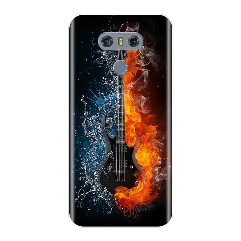 Чехол для LG G6 из мягкого силикона ТПУ с изображением милого кота чехол накладка