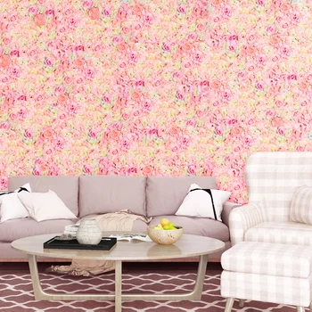 

Free Shipping Peony Artificial Flower Background Wall Decoration Shop Advertising Wall Rose Silk Fake flower
