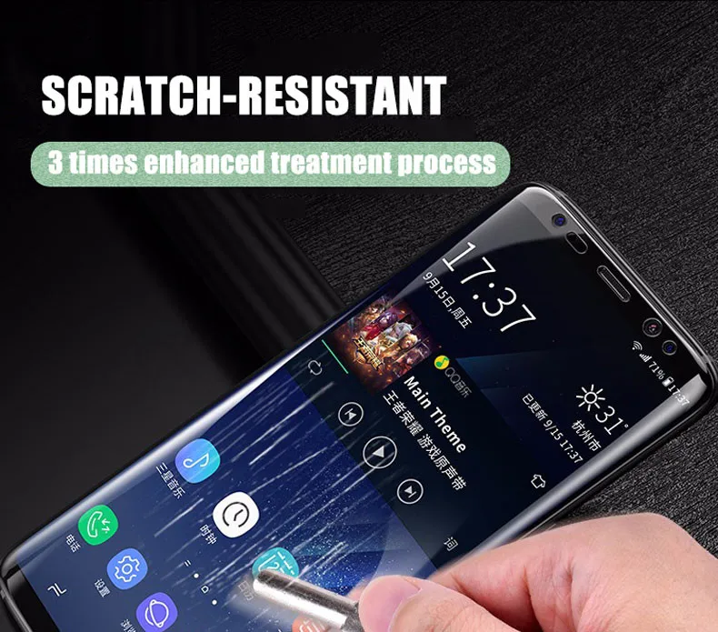 15D изогнутая Защитная пленка для samsung Galaxy S8 S9 S10 S6 S7 Edge Plus S10E S10 Lite защитная пленка не закаленное стекло