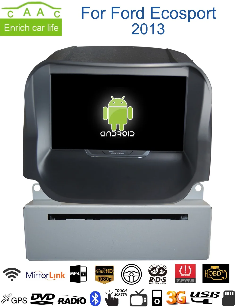 Buy Android GPS Navigation 8" Capacitive Screen Car