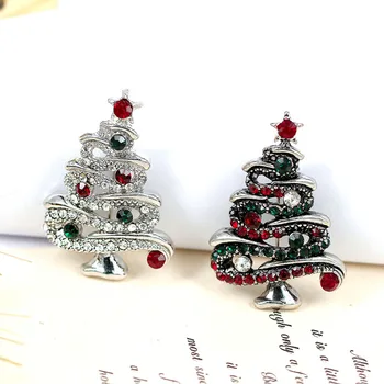 

Individual creative suit Christmas Tree Pin European and American retro jewelry exquisite Christmas Brooch
