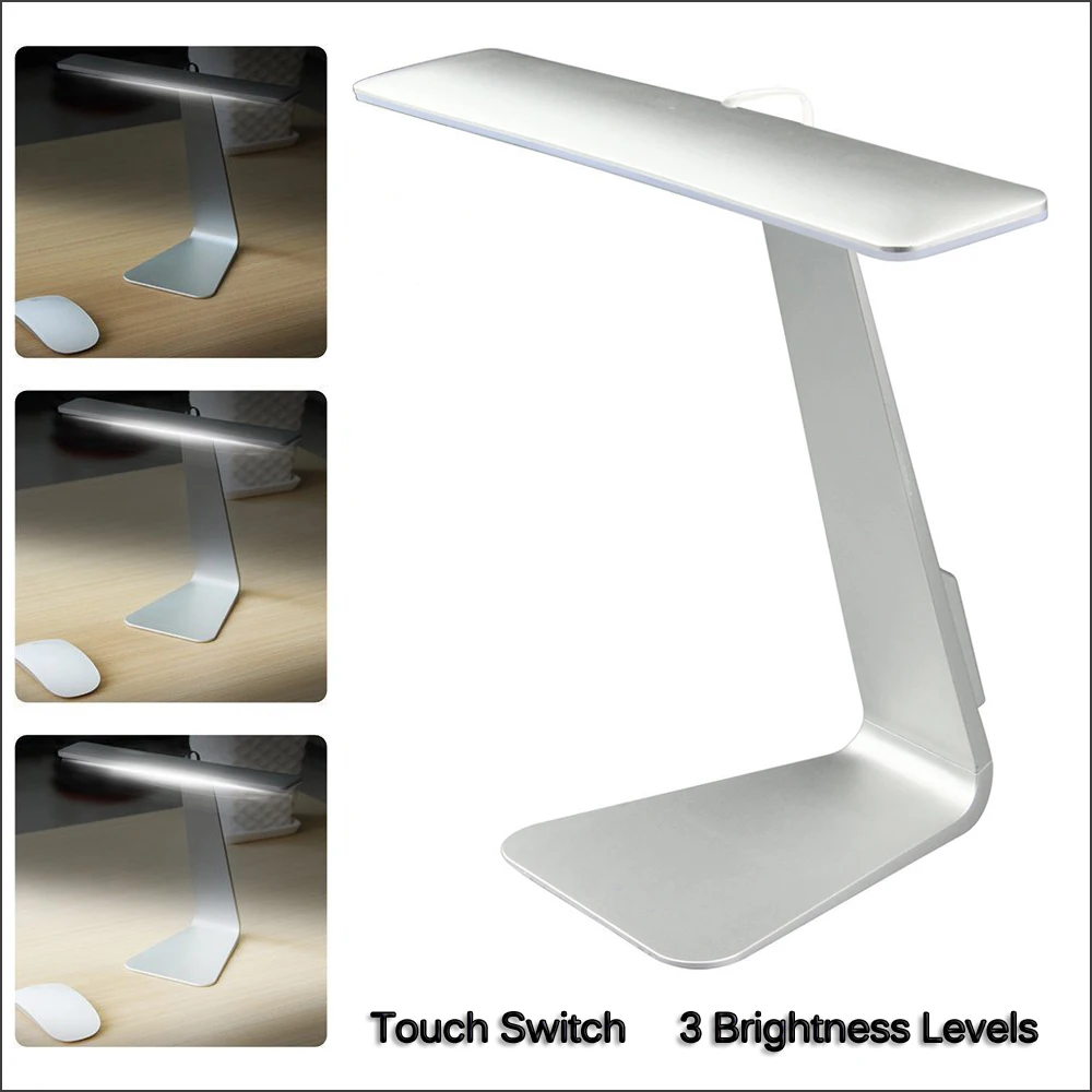 

Dimmable LED Desk Lamp Touch Sensitive Controller LED USB Rechargeable Portable Lightweight Table Light Reading Study Lamp