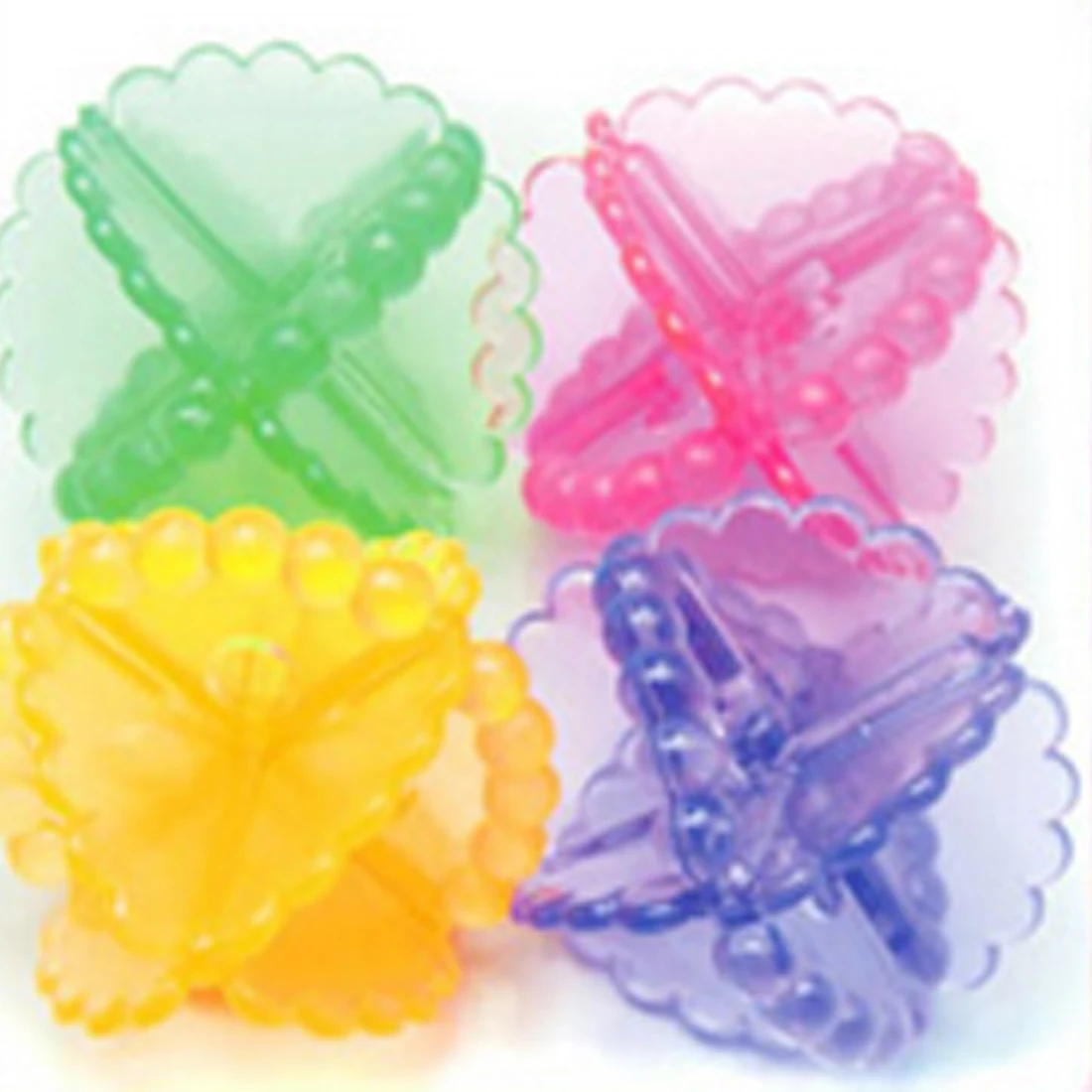 

Hot Sale 4Pcs Washing Machine Ball Wash Laundry Dryer Fabric Soften Helper Cleaner