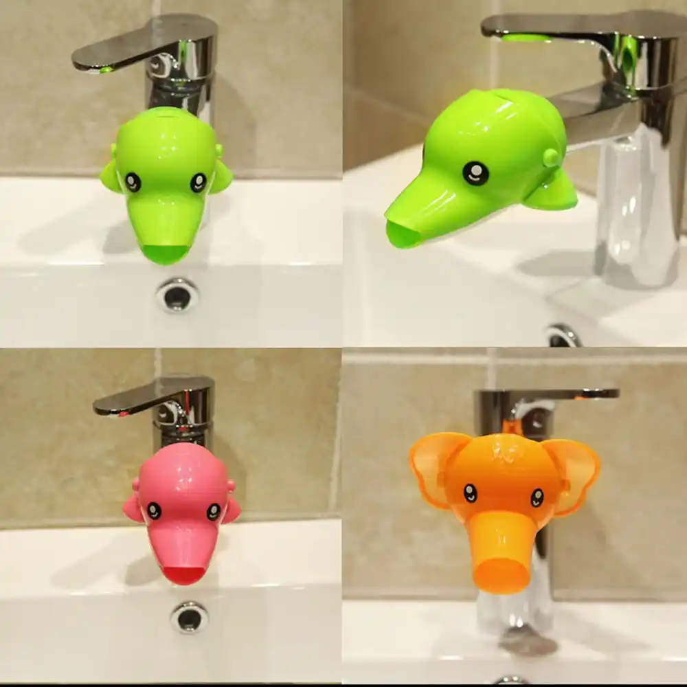 New Creative Cartoon Design Lovely Animal Model Faucet Tap Water
