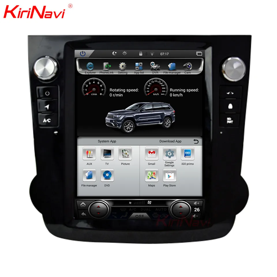 Flash Deal KiriNavi Vertical Screen Tesla Style Android 8.1 Car Radio GPS Navigation For Honda Crv Car Dvd Multimedia Player 2009-2012 WIFI 4 Flash Deal KiriNavi Vertical Screen Tesla Style Android 8.1 Car Radio GPS Navigation For Honda Crv Car Dvd Multimedia Player 2009-2012 WIFI 4