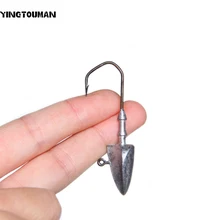 YINGTOUMAN, 1 шт./лот, 3,5 г/5 г, свинцовый крючок, острый,, свинцовый, мягкий, приманка, крючок, не легко ржавеет, рыболовные снасти