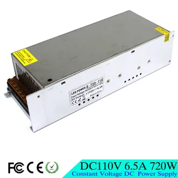 

720V 6.5A DC110V Power Supply Switching Driver Transformer 110V 220V AC to DC 110V output for LED Industrial Equipment Machine