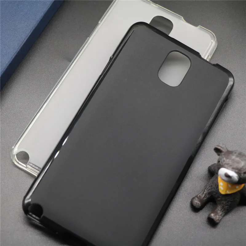 لسامسونج غالاكسي ملاحظة 3 N9000 n9005 حالة غطاء سيليكون لينة TPU ماتي غطاء فوندا أغطية هواتف محمولة