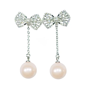 

ZHAO choose Style Shell pearl lovely temperament earring woman