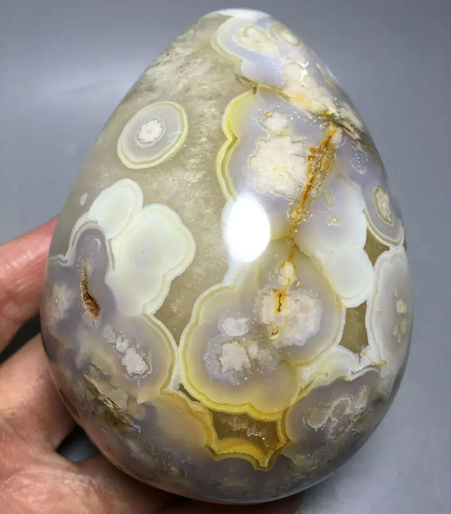 

930g Cherry Agate BALL crystal ! NATURAL CARNELIAN CRYSTAL QUARTZ Agate EGG islamic gifts