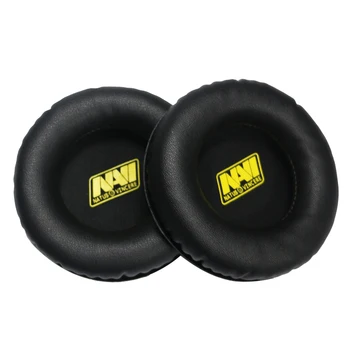 

New Replacement Ear Pads Cushion Soft Leather Durable Lightweight Navi Earpads For Repair Steelseries Siberia V2 Yellow Headset