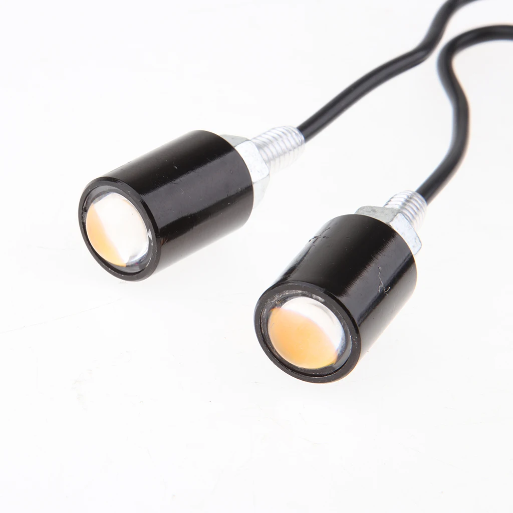 1 Pair License Number Plate Light Screw Bolt Bulbs 12V Car Motorcycle For Moto Motorbike Motorcycle Accessories