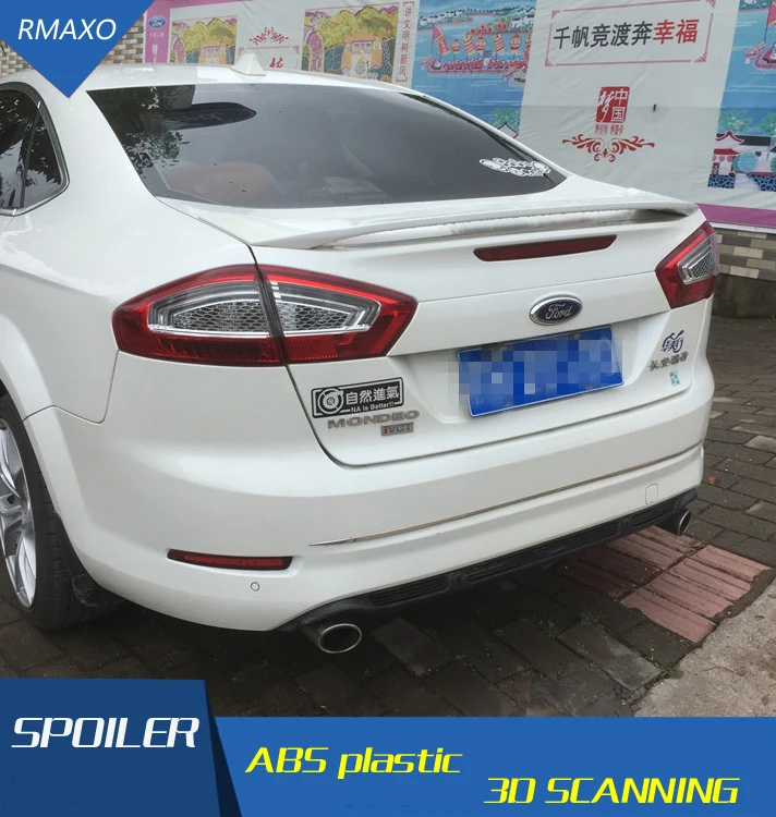 

For Mondeo Spoiler MK5 Mondeo ABS Material Car Rear Wing Escape Primer Color Rear Spoiler For Ford Mondeo MK5 Spoiler 2006-2012