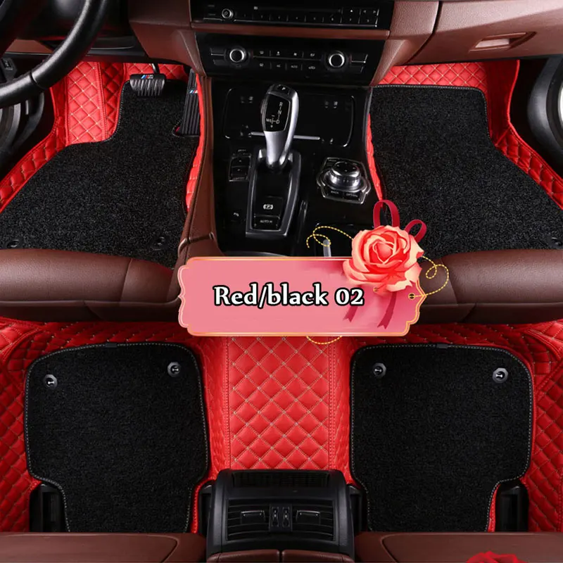 LUNDACustom подходят автомобильные коврики для peugeot 206 207 2008 301 307 308sw 3008 408 508 rcz автомобильный Стайлинг Защита ковра подкладка пола