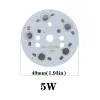 5PCS LED Aluminum Base for  1W 3W 5W 7W 9W 12W 15W 18W 20W 24W 45W Aluminum Plate LED PCB Board Substrate LED Board KIT Heatsink ► Photo 1/6