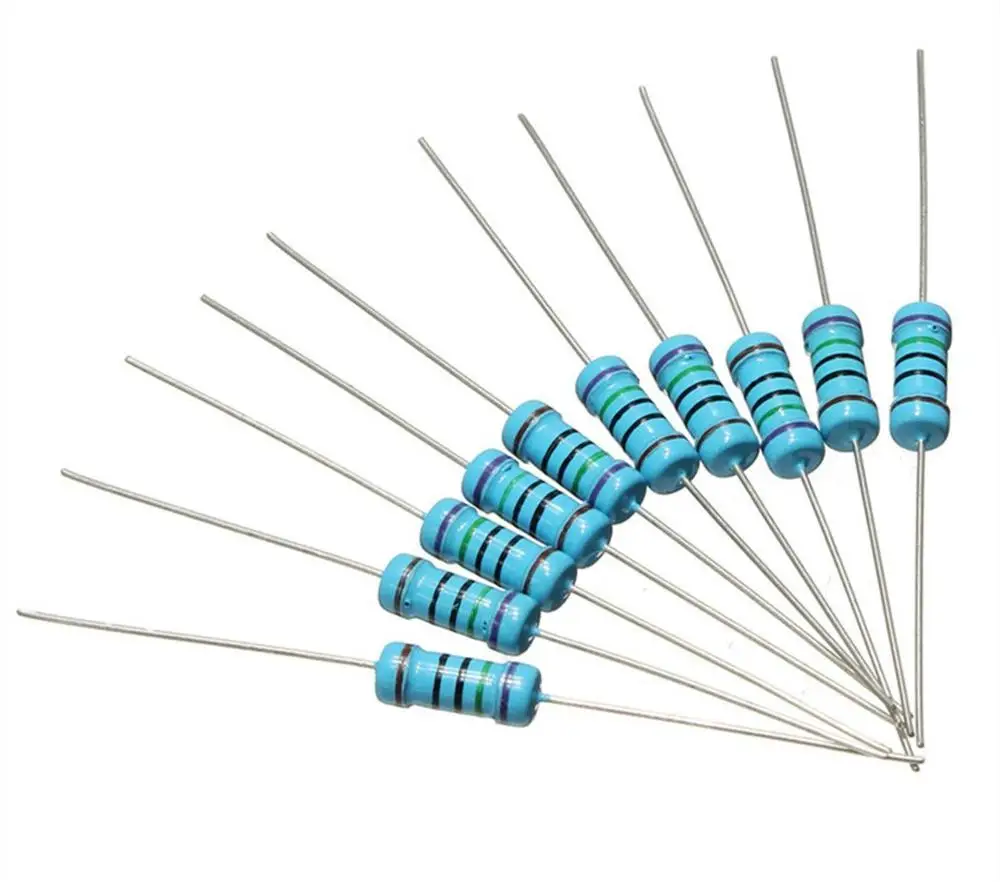 Best Price 15 PCS resistor 220 ohm 2W Metal Film Resistor Resistance 1/%