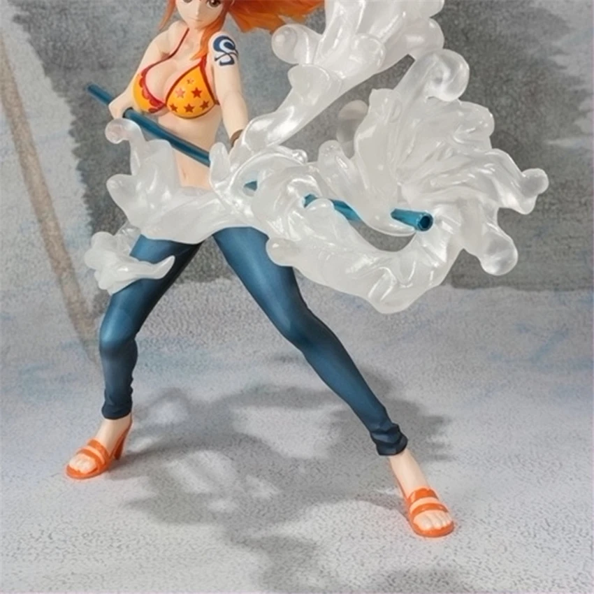 

Hot Japanese Anime Dramatic Film ZERO Nami War Version PVC Action Figures Toys 14cm