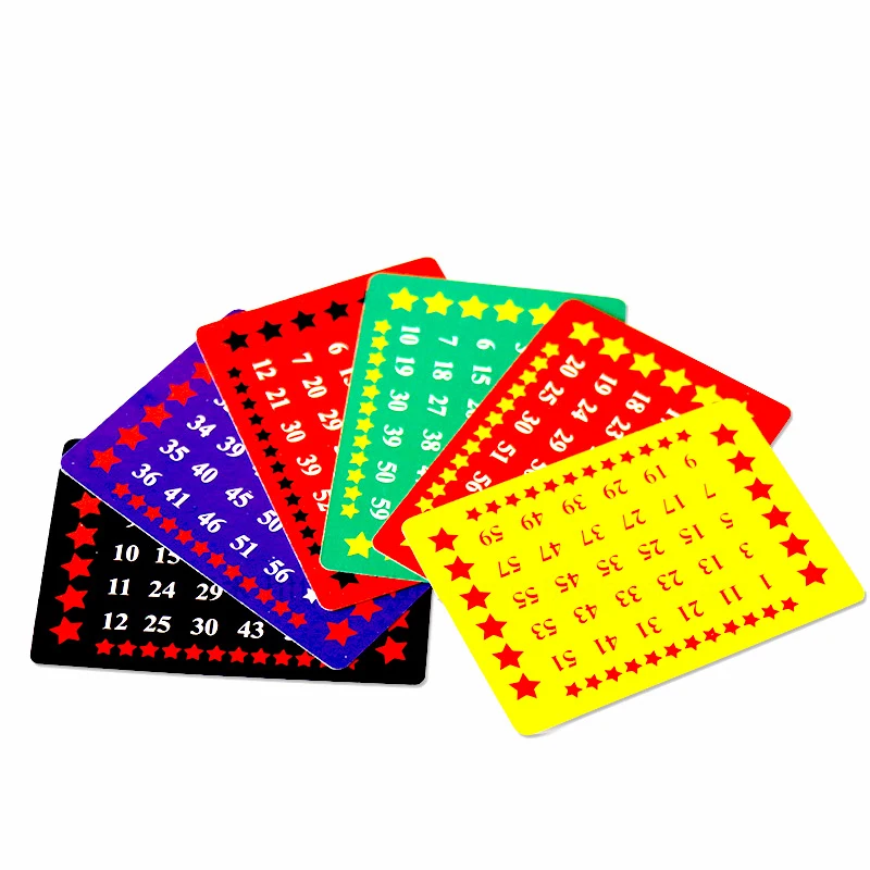 

Free shipping 10pcs telepathy cards number cards magic tricks magic cards