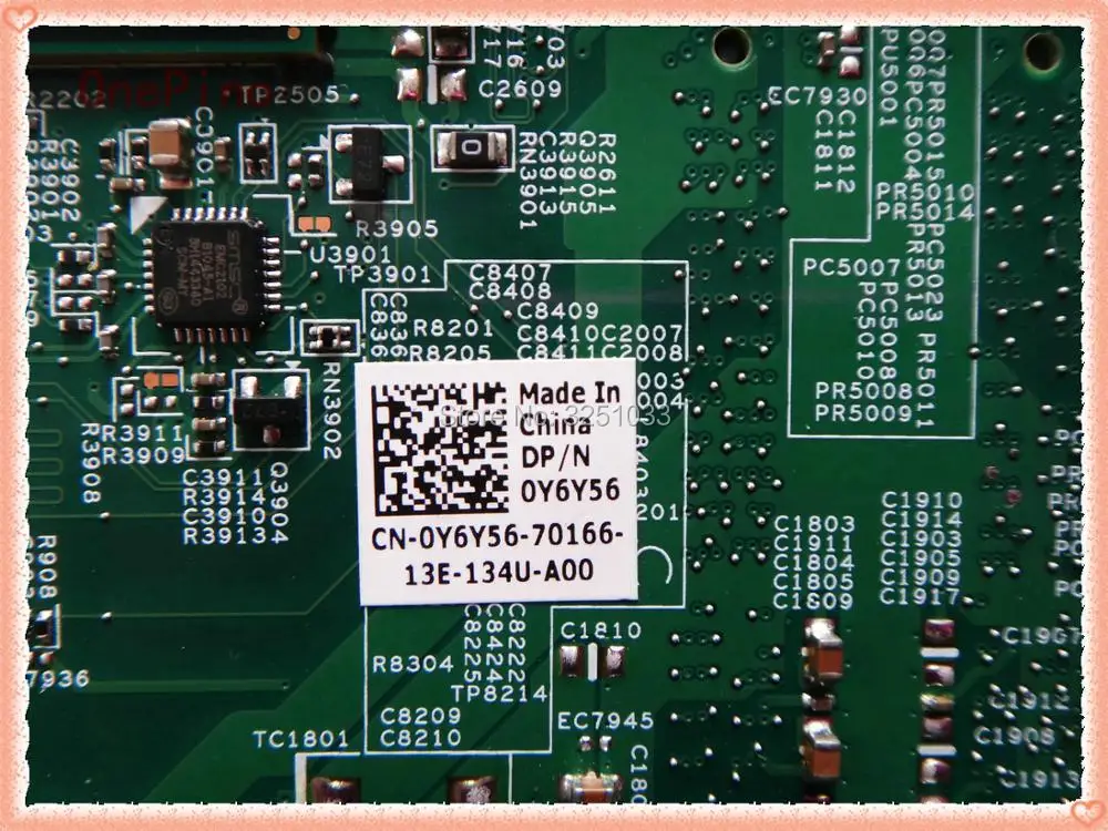 for Dell Inspiron N5010 Notebook CN-0Y6Y56 0Y6Y56