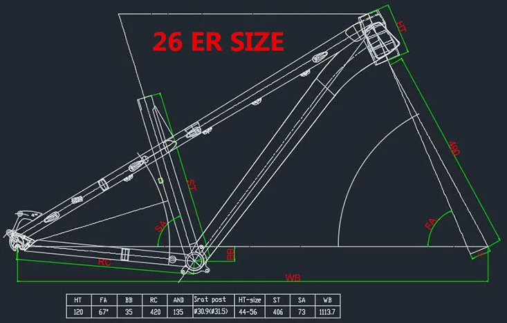 Flash Deal Pasak Full Suspension Aluminium frame Alloy MTB Mountain  AM Cycling Bicycle Frame 26/27.5er*17inch Downhill Bicycle Part 5