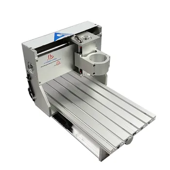 

65mm Spindle motor clamp cnc engrave machine frame 3020 with balll screw suitable wood milling router