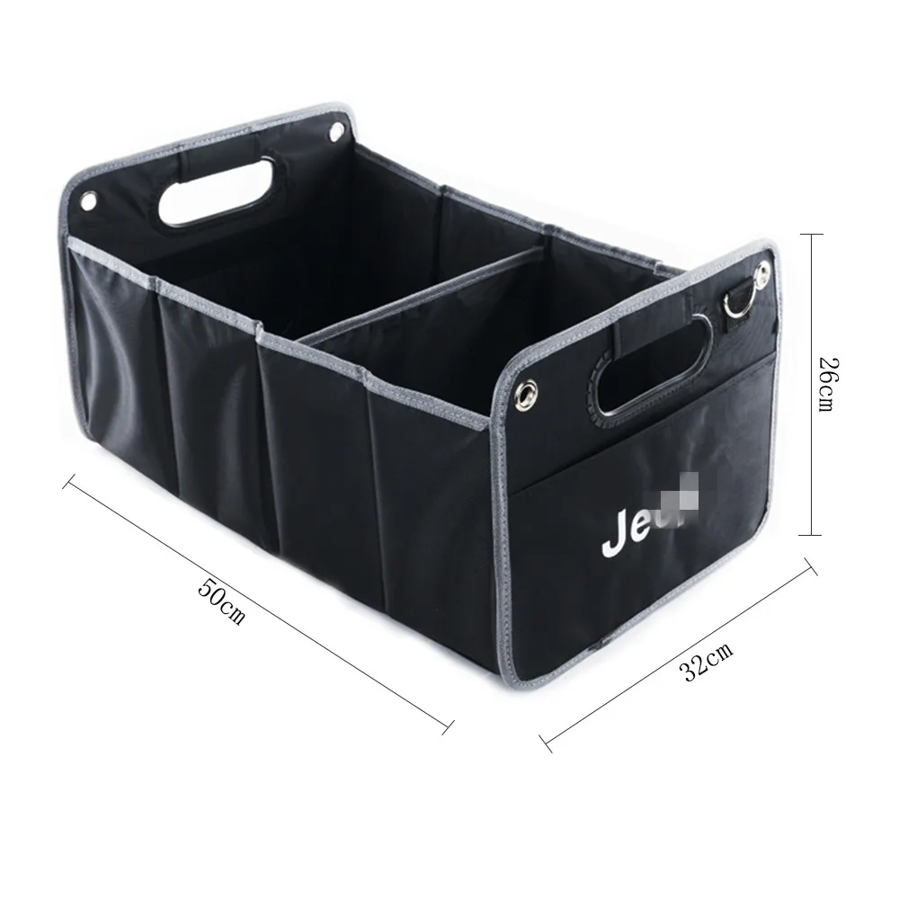 Автомобильный ящик для хранения багажник Контейнер сумка органайзер для WRANGLER Компас CHEROKEE Grand Cherokee Commander LIMITED для Jeep freelancer
