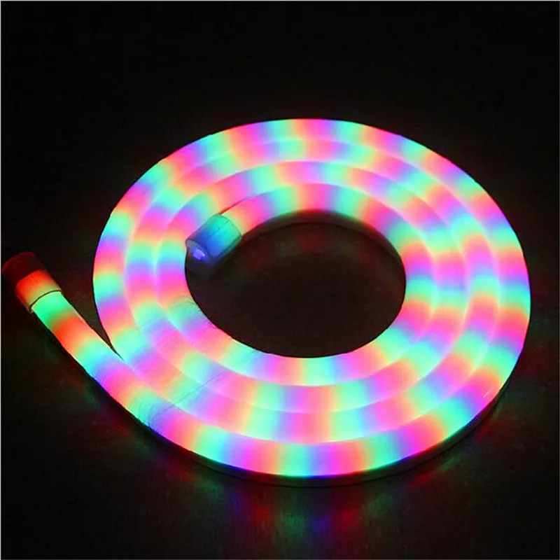 Высококачественный IP68 10 м RGB светодиодный гибкий неоновый шнур свет