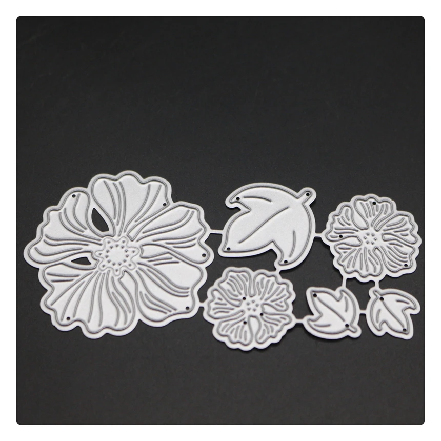

YINIS1722 FLOWER LEAF Scrapbook Metal Cutting Dies For Scrapbooking Stencils DIY Album Cards Decoration Embossing Folder Die Cut