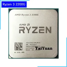 AMD Ryzen 3 2200G R3 2200G 3.5 GHz Quad Core processeur dunité centrale 65W YD2200C5M4MFB Socket AM4 
