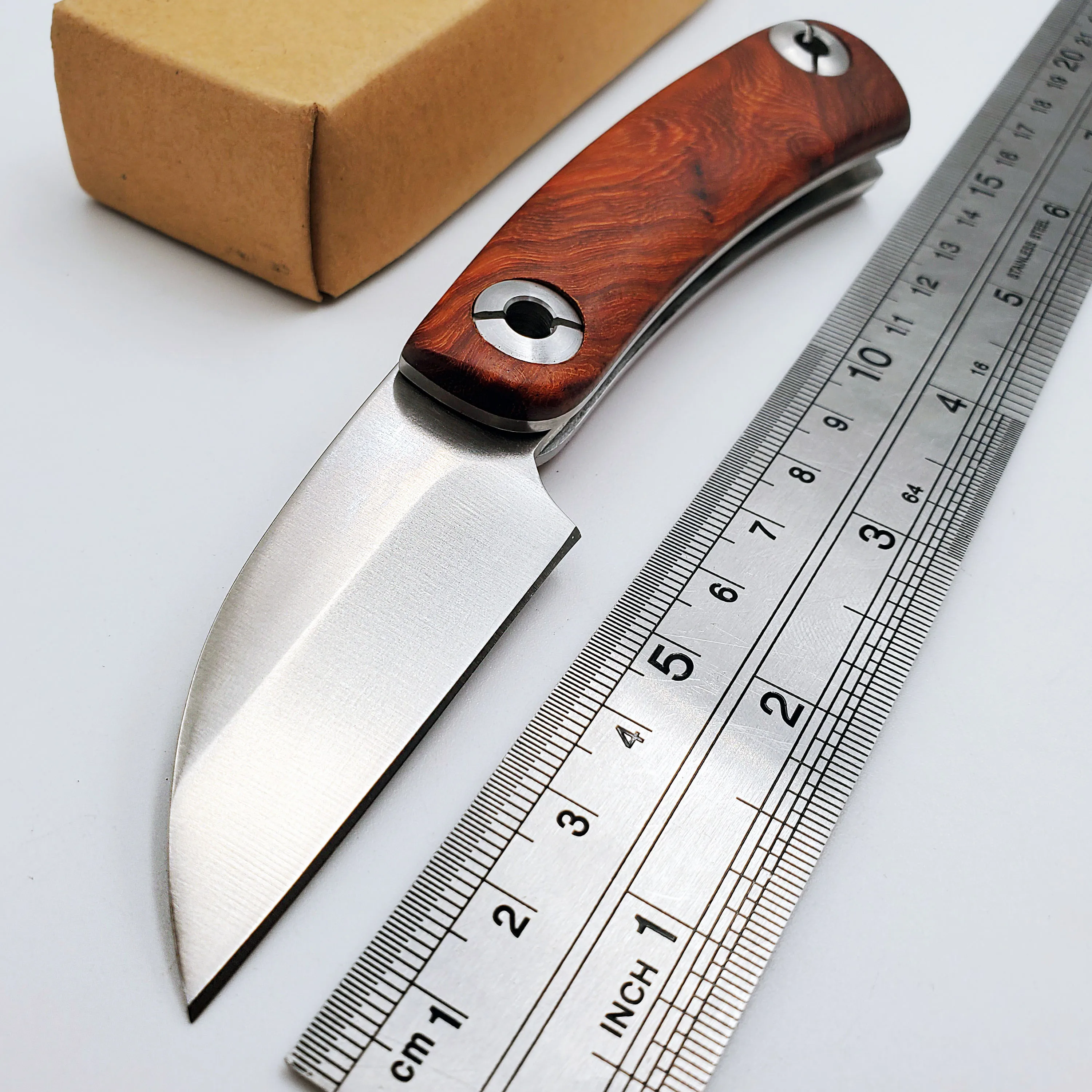 GRW мини складной Ножи D2 лезвие палисандр ручка бритвы Тактический выживания карманный Ножи Открытый Отдых охотничьи ножи EDC инструменты