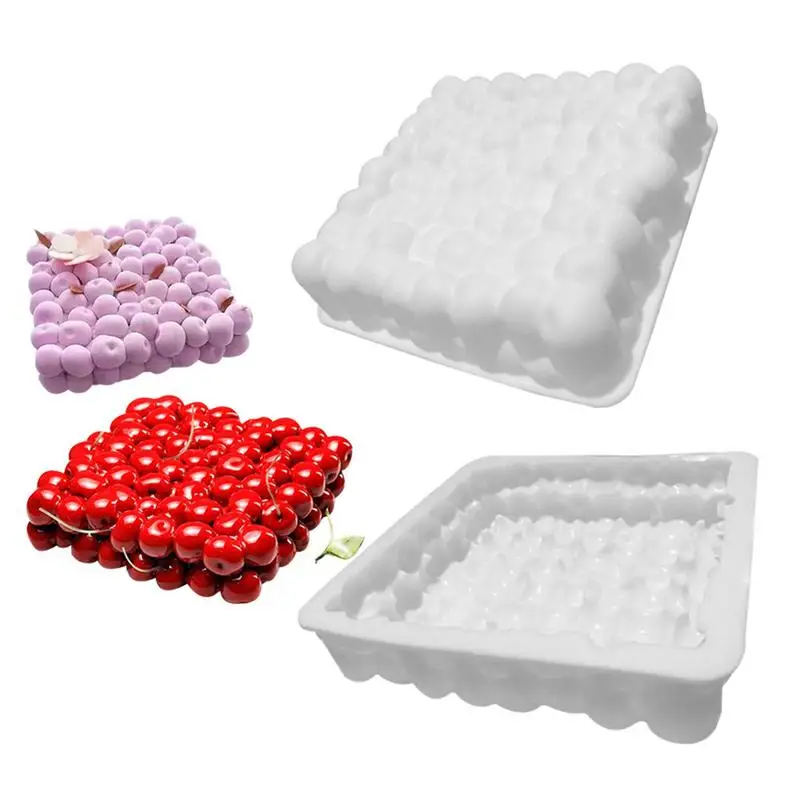 

2 Layers Mousse Moulds Cake Decorating Mold 3D Silicone Molds Baking Tools For Chocolate Brownie Mousse Make Dessert Pan